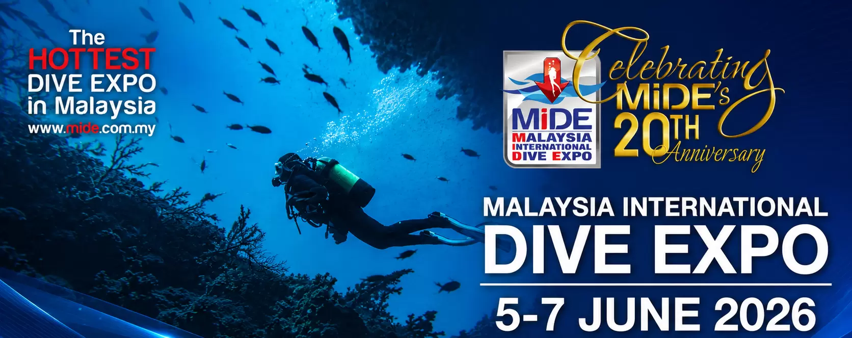 Malaysia International Dive Expo 2026 – Das führende Tauchevent in Malaysia